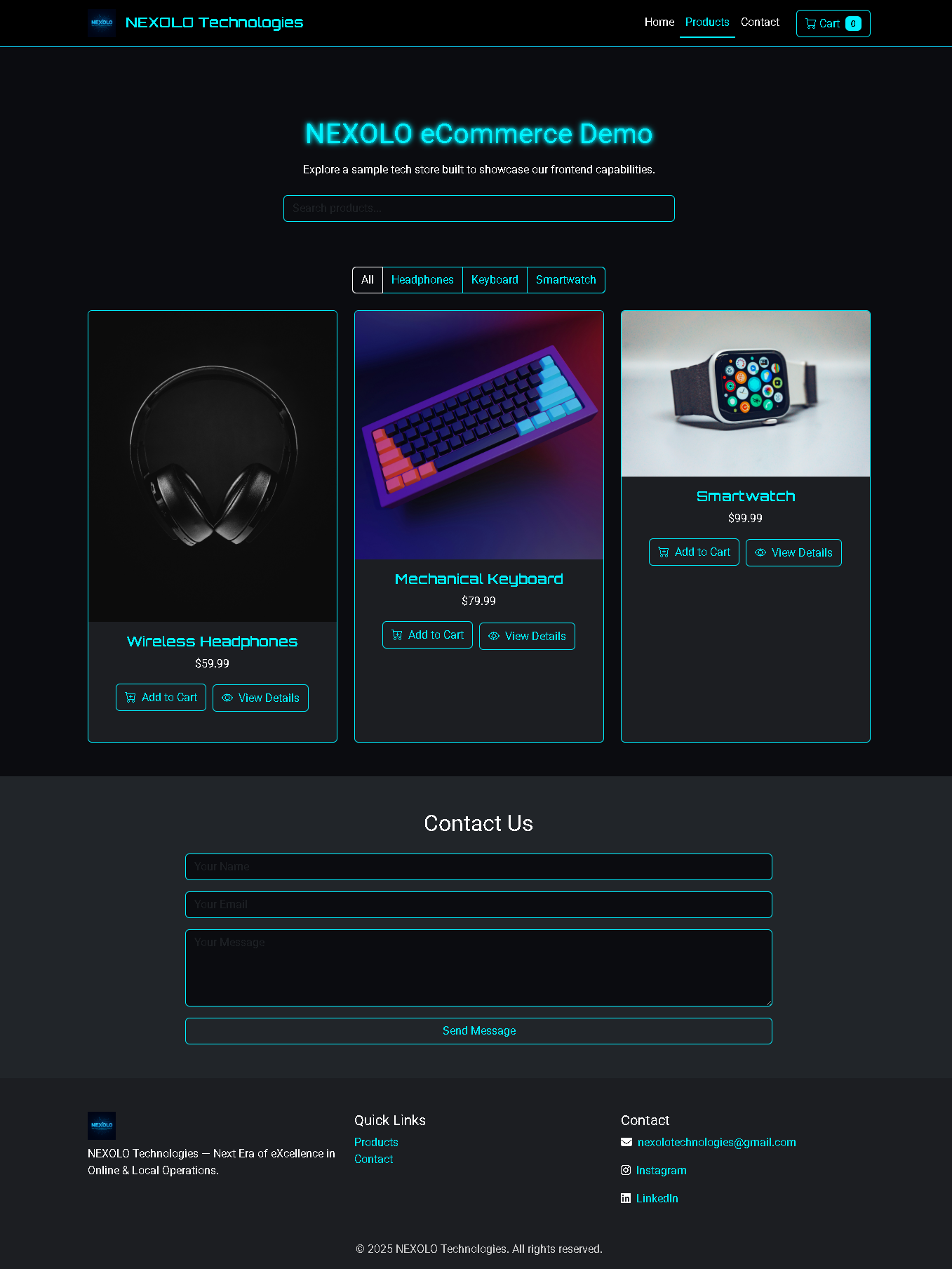 Ecommerce Website Project